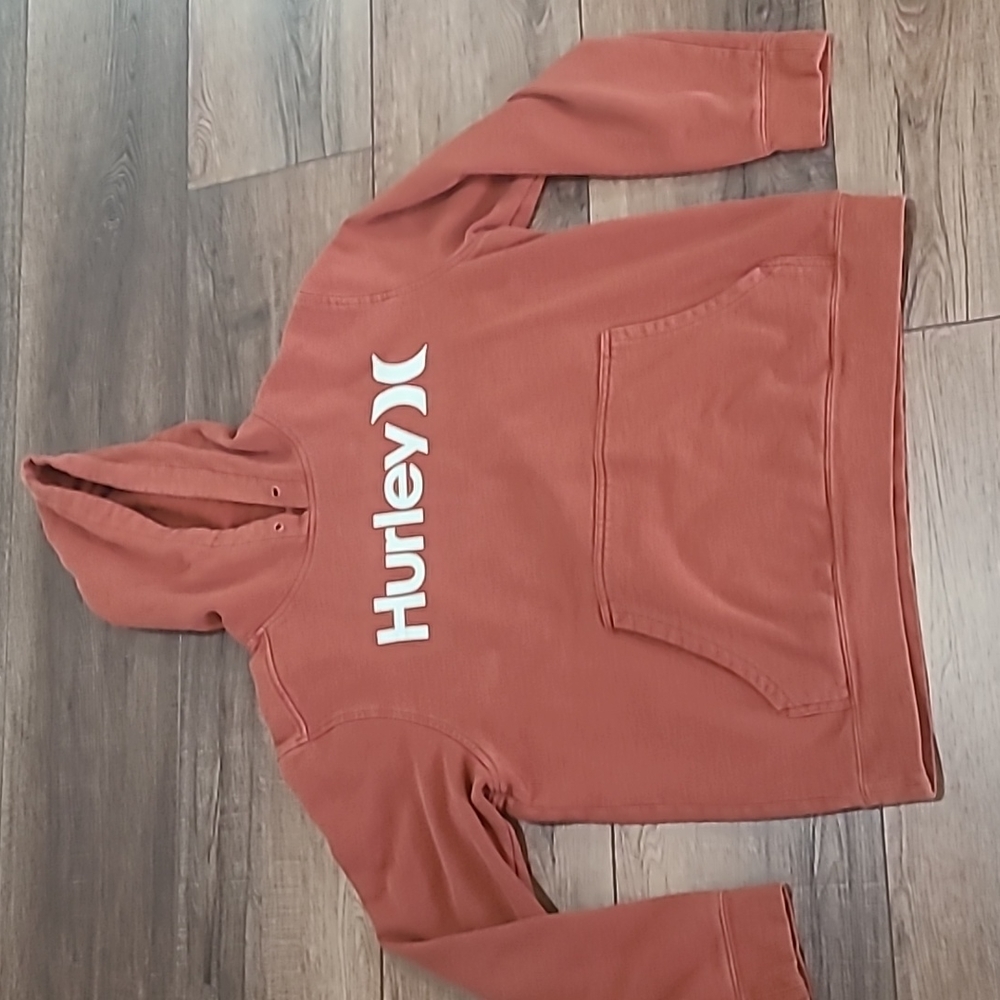 Hurley sweatshirt, burnt orange color